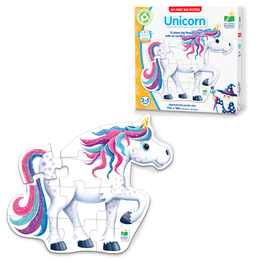 My First Big Puzzle - Unicorn product and packaging