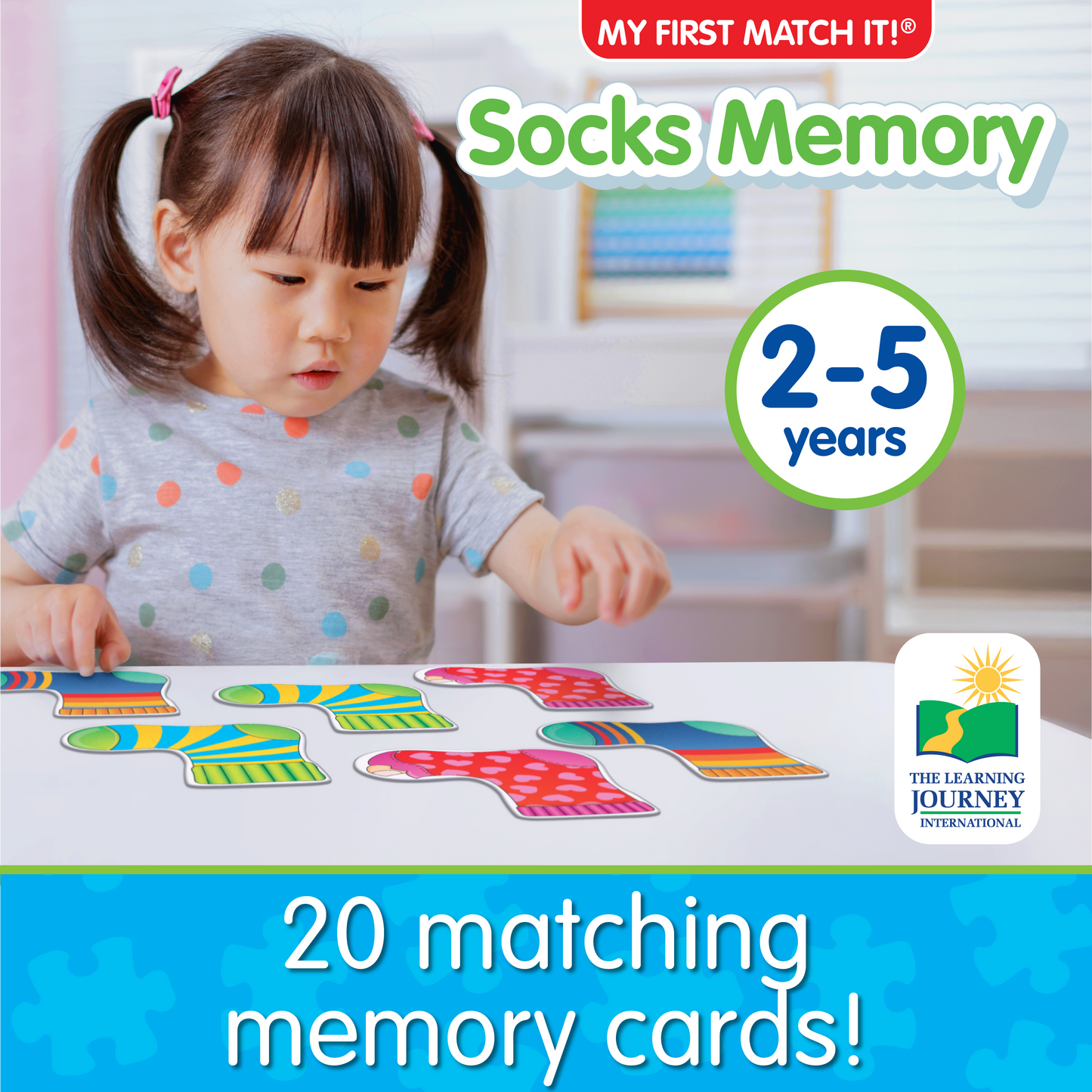 My First Memory Game - Sock Match (NEW)