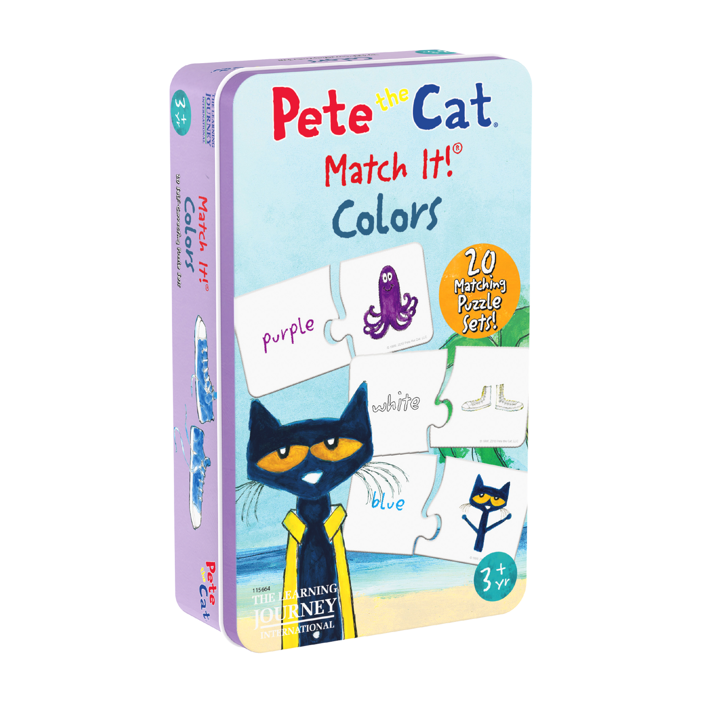 Pete the Cat - Match It! Tin - Colors (NEW)