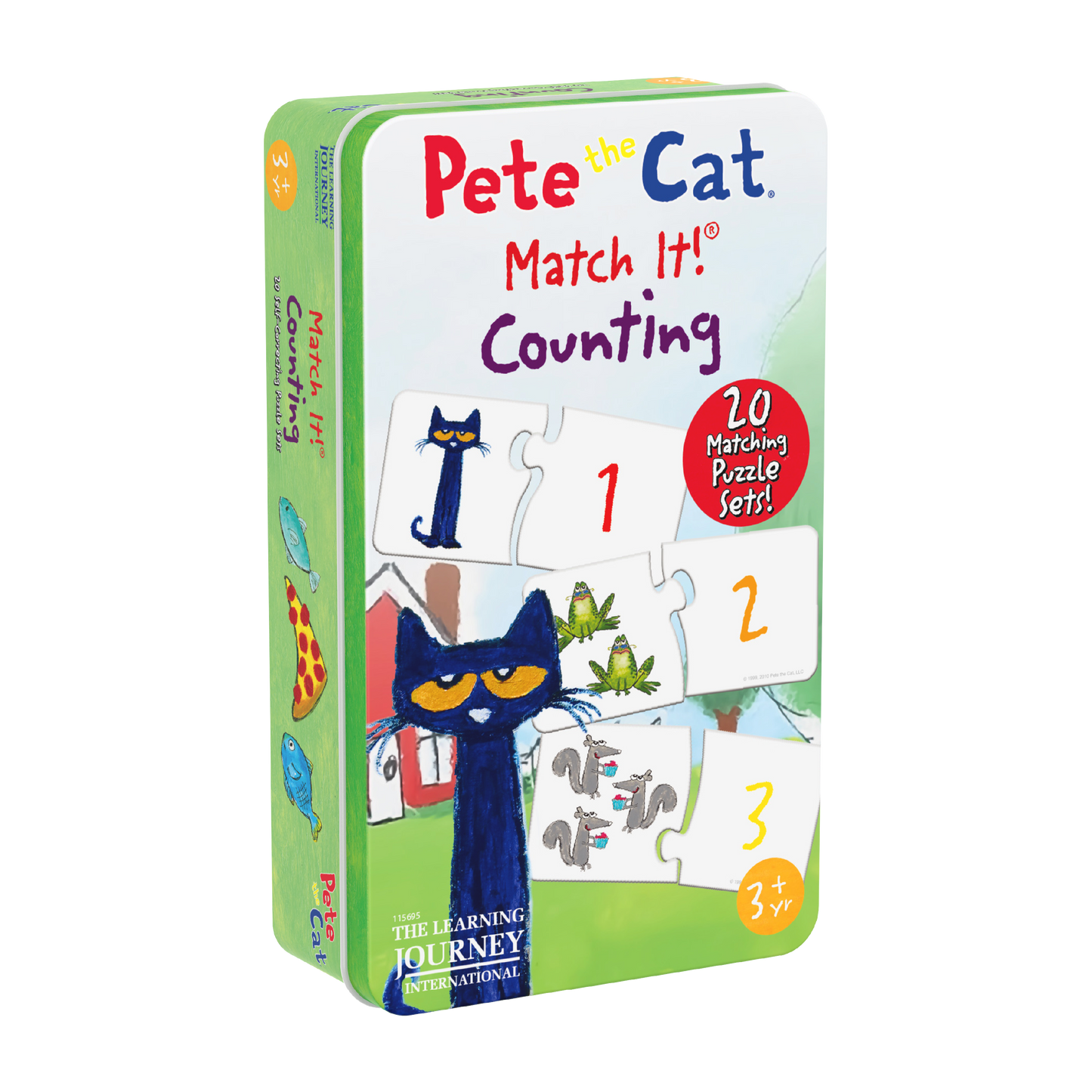 Pete the Cat - Match It! Tin - Counting (NEW)