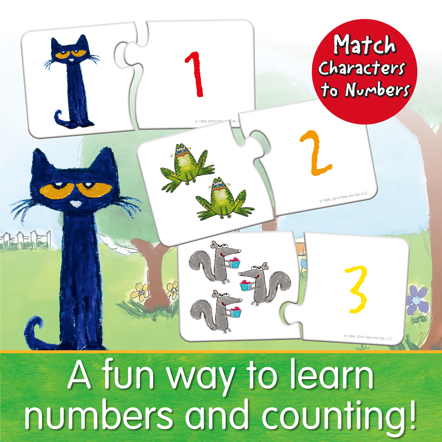 Pete the Cat - Match It! Tin - Counting (NEW)