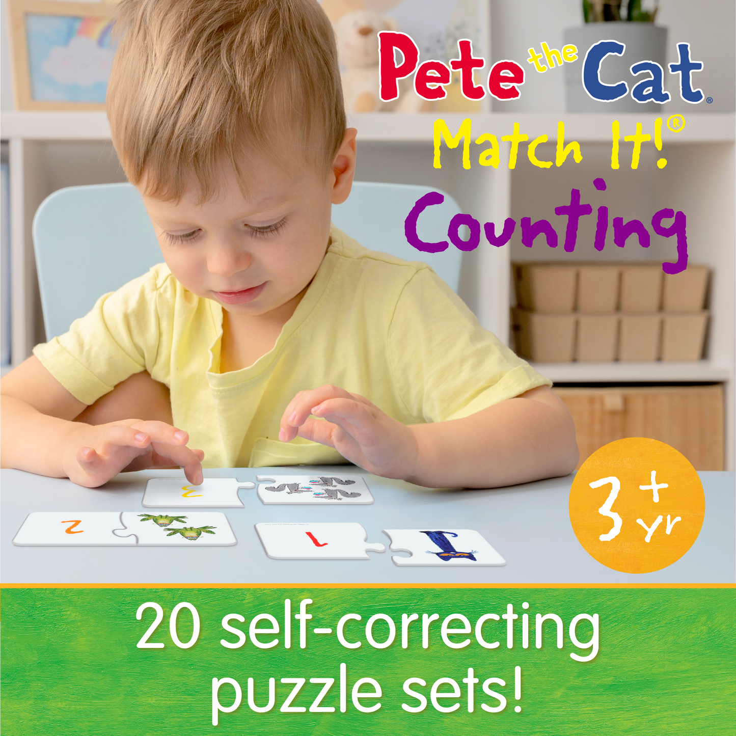 Pete the Cat - Match It! Tin - Counting (NEW)