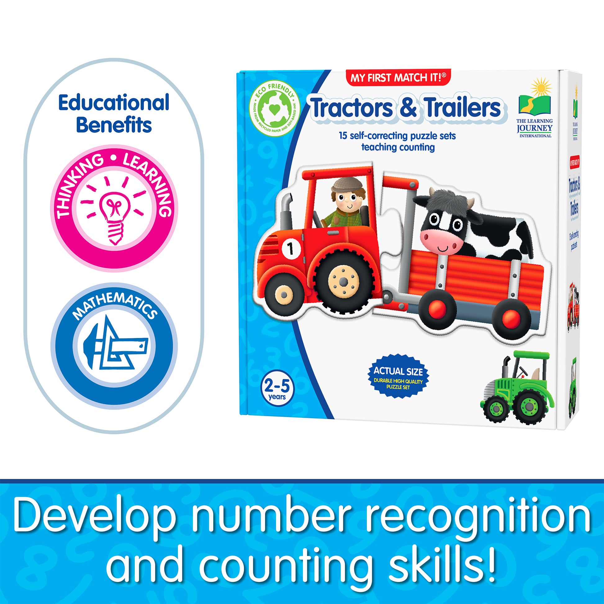 Infographic about Tractors and Trailers' educational benefits