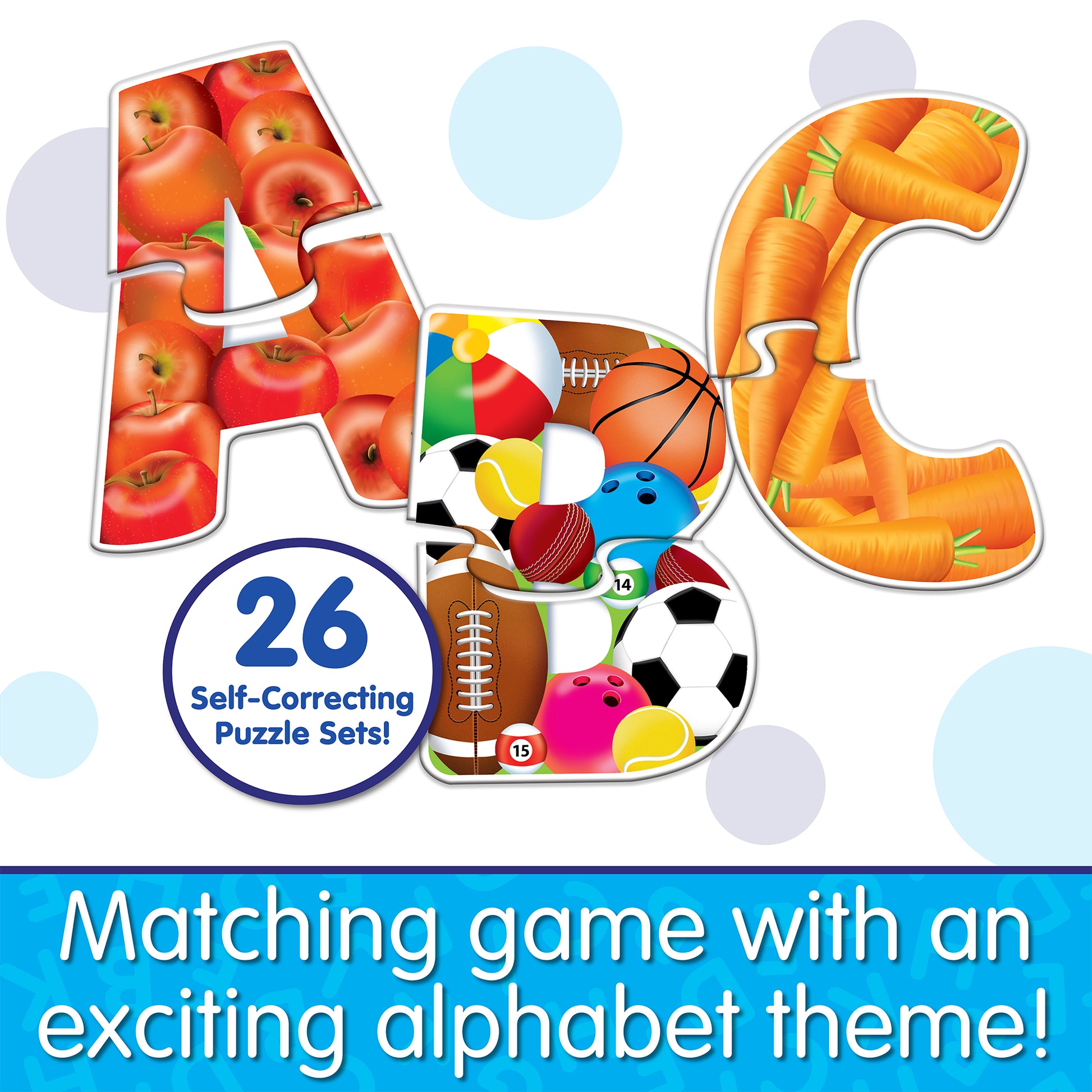 Infographic about Alphabet Match's features