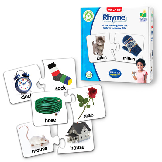 Match It - Rhyme product and packaging