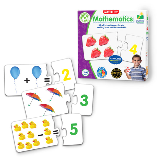 Match It - Mathematics product and packaging