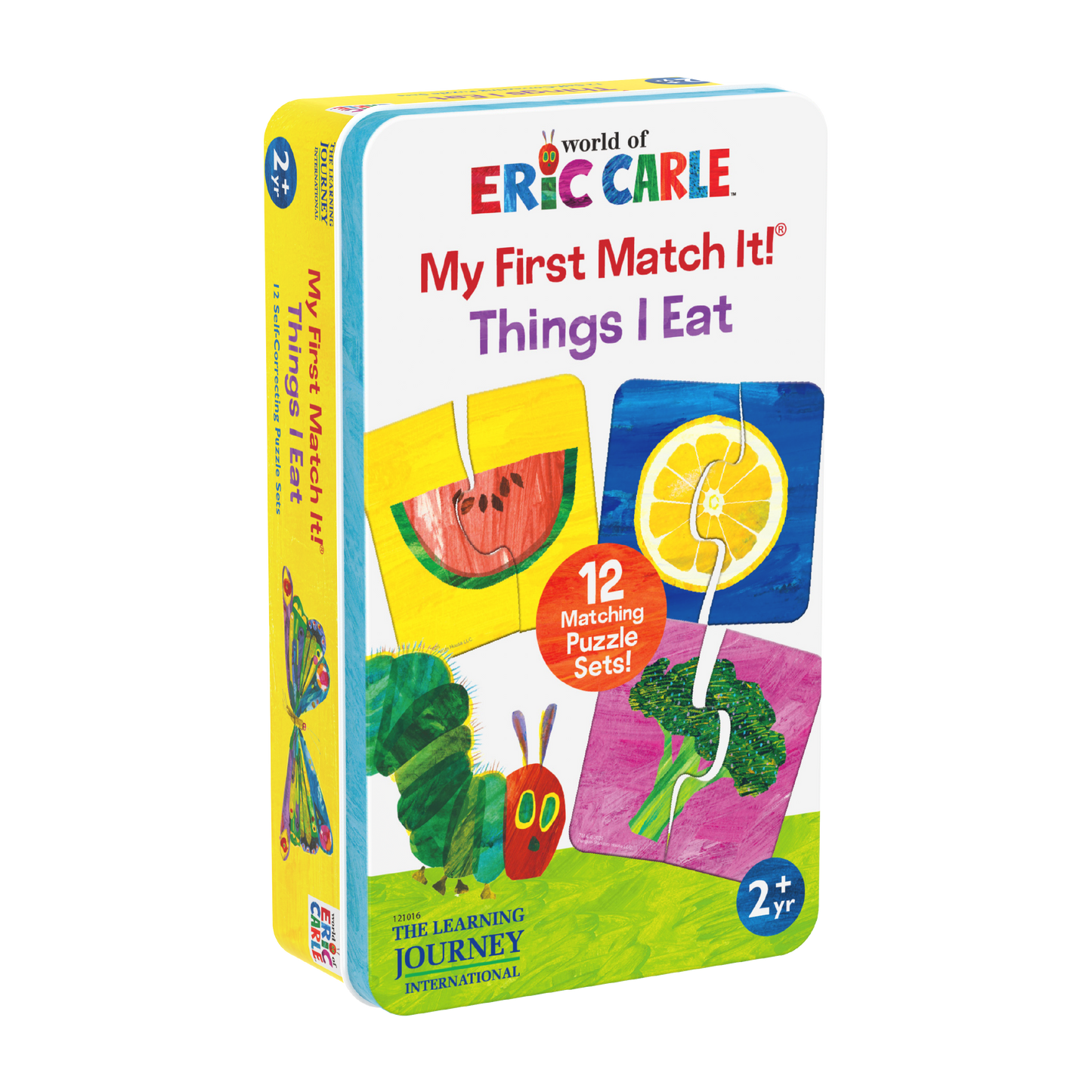 World of Eric Carle - My First Match It! Tin - Things I Eat (NEW)