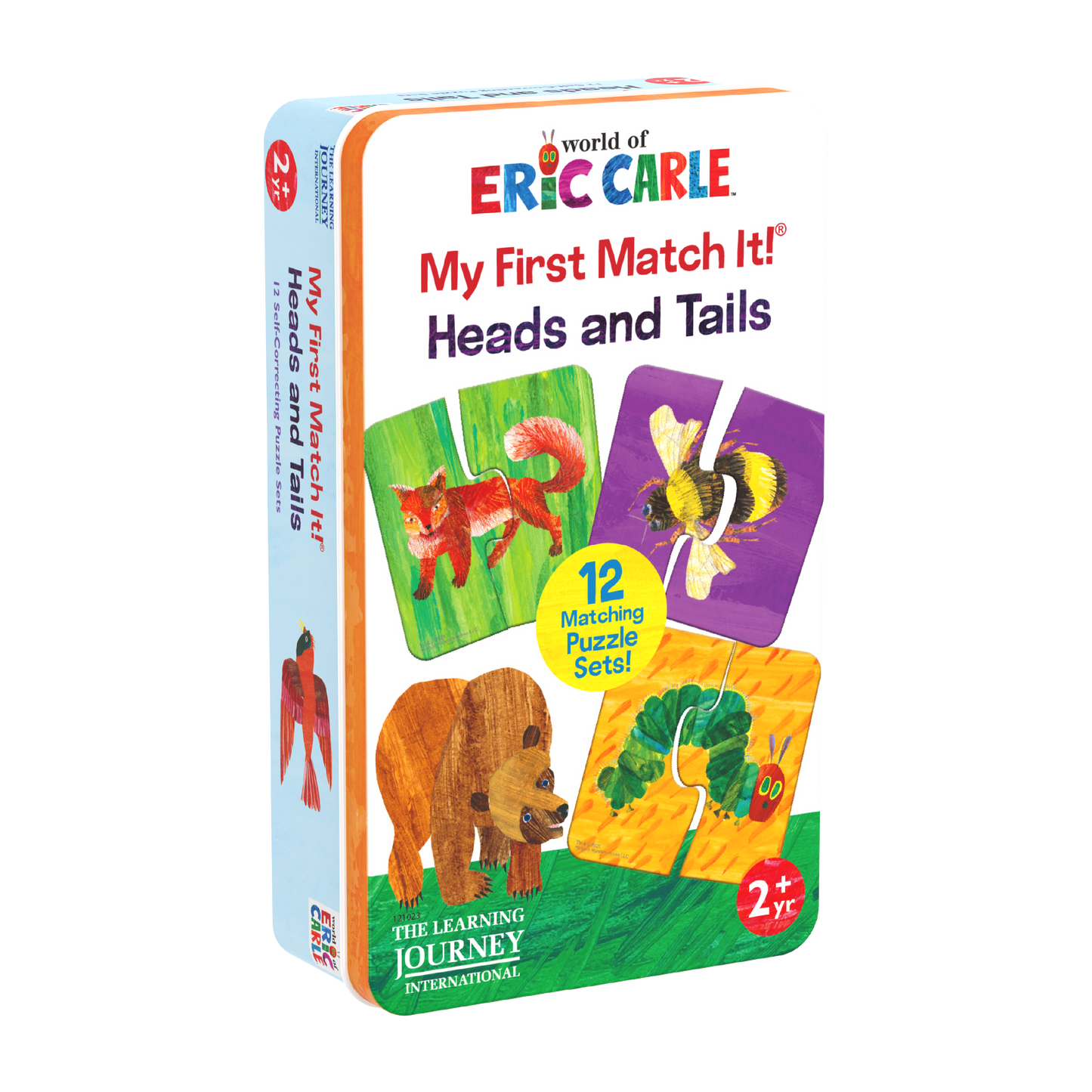 World of Eric Carle - My First Match It! Tin - Heads and Tails (NEW)
