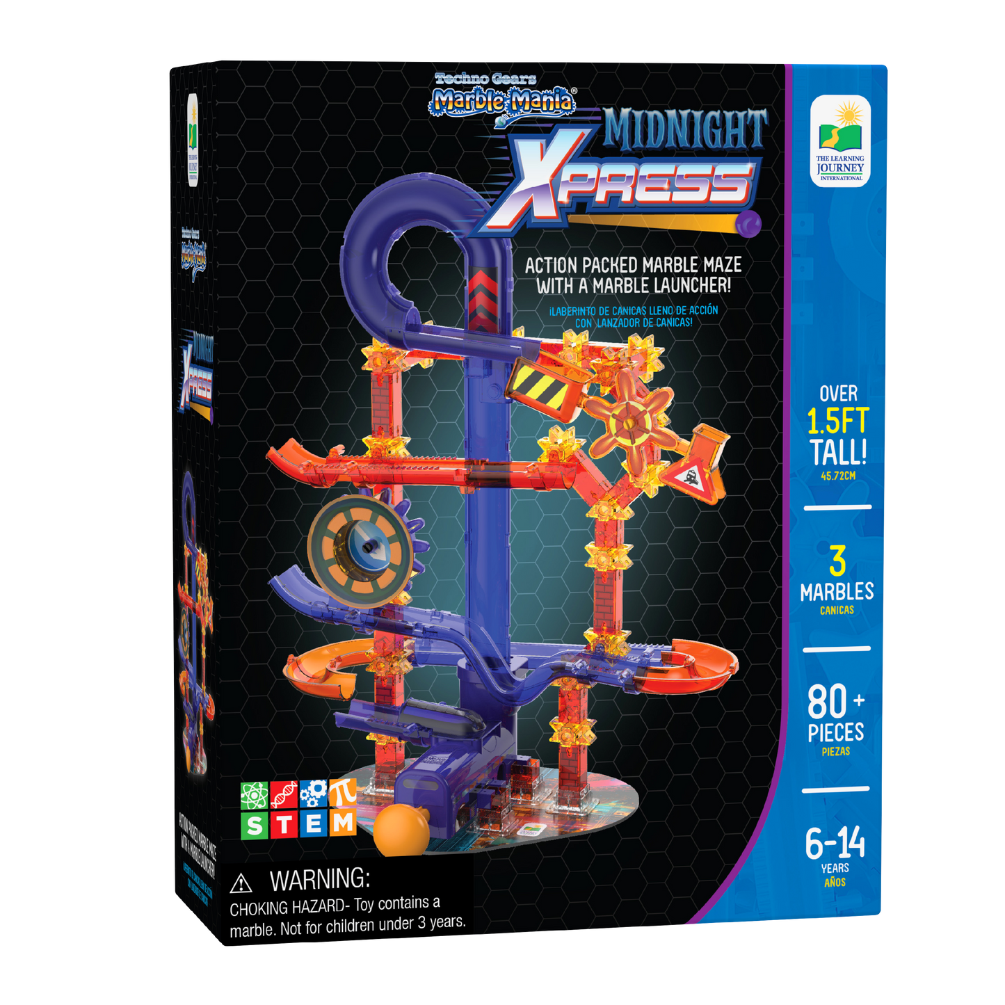 Techno Gears Marble Mania Midnight Xpress (80+pcs) (NEW)