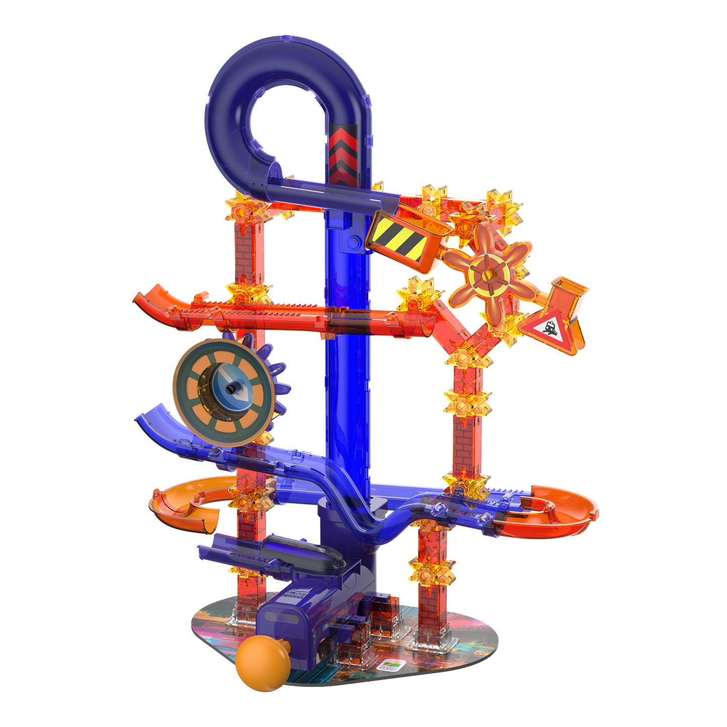 Techno Gears Marble Mania Midnight Xpress (80+pcs) (NEW)