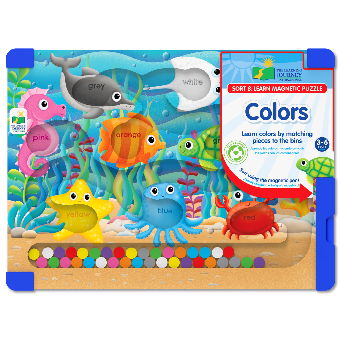 Sort & Learn Magnetic Puzzle - Colors (NEW)
