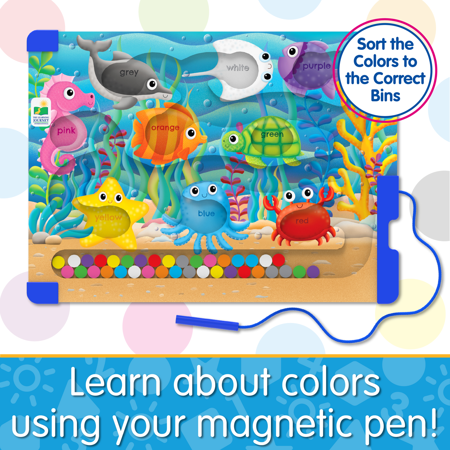 Sort & Learn Magnetic Puzzle - Colors (NEW)