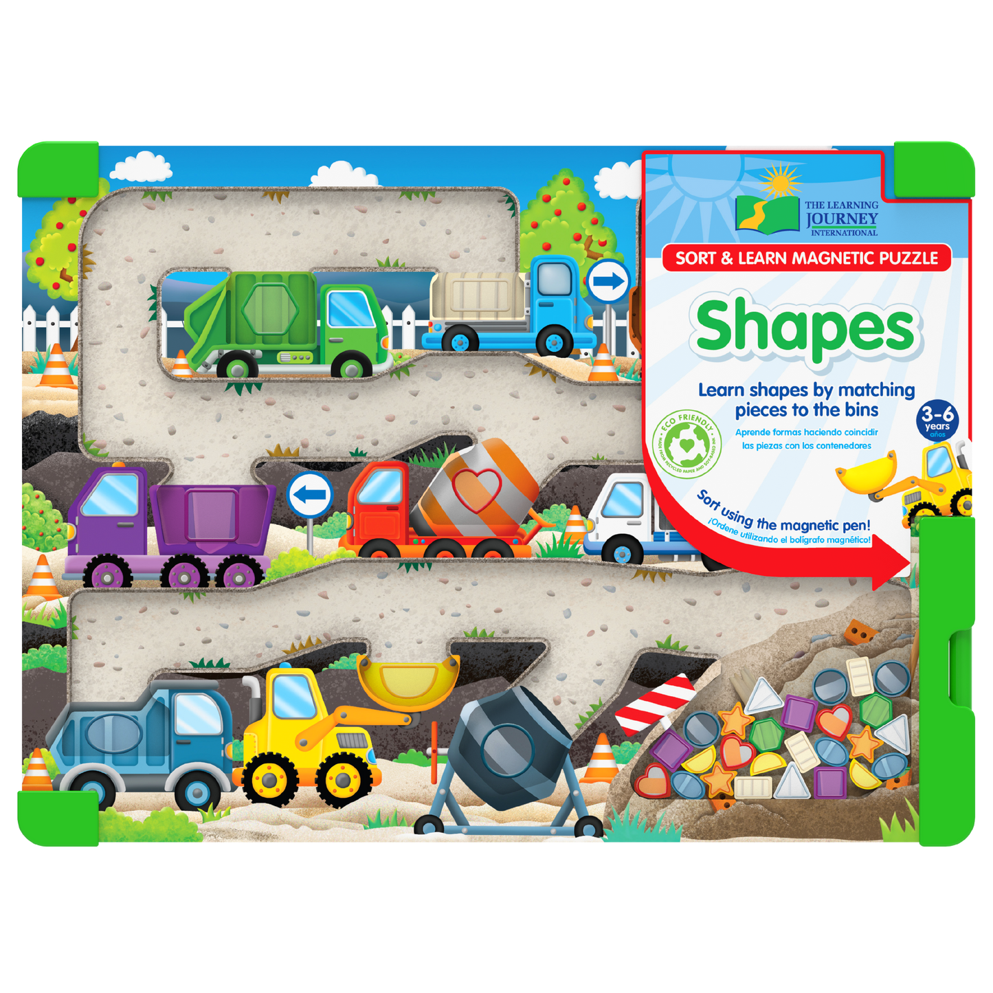 Sort & Learn Magnetic Puzzle - Shapes (NEW)