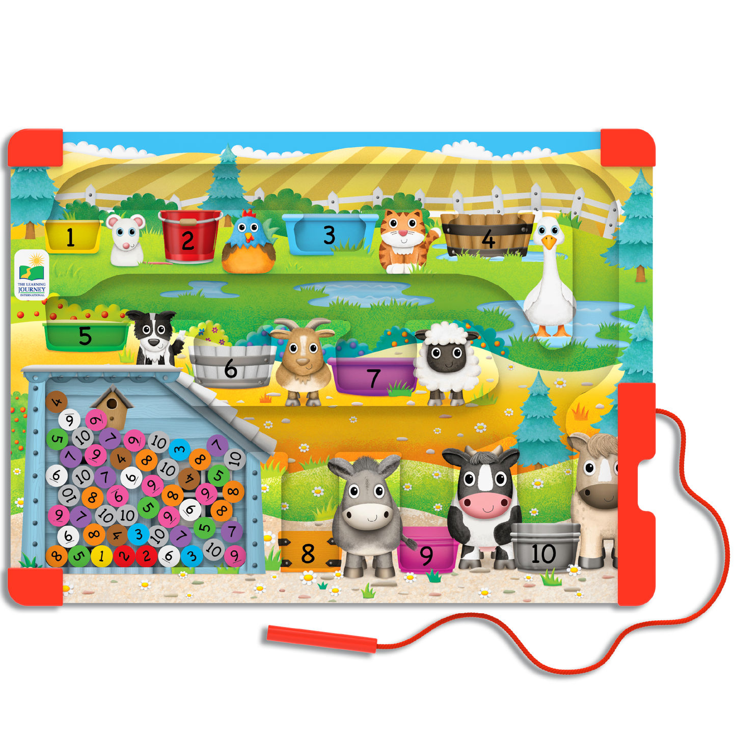 Sort & Learn Magnetic Puzzle -Counting (NEW)