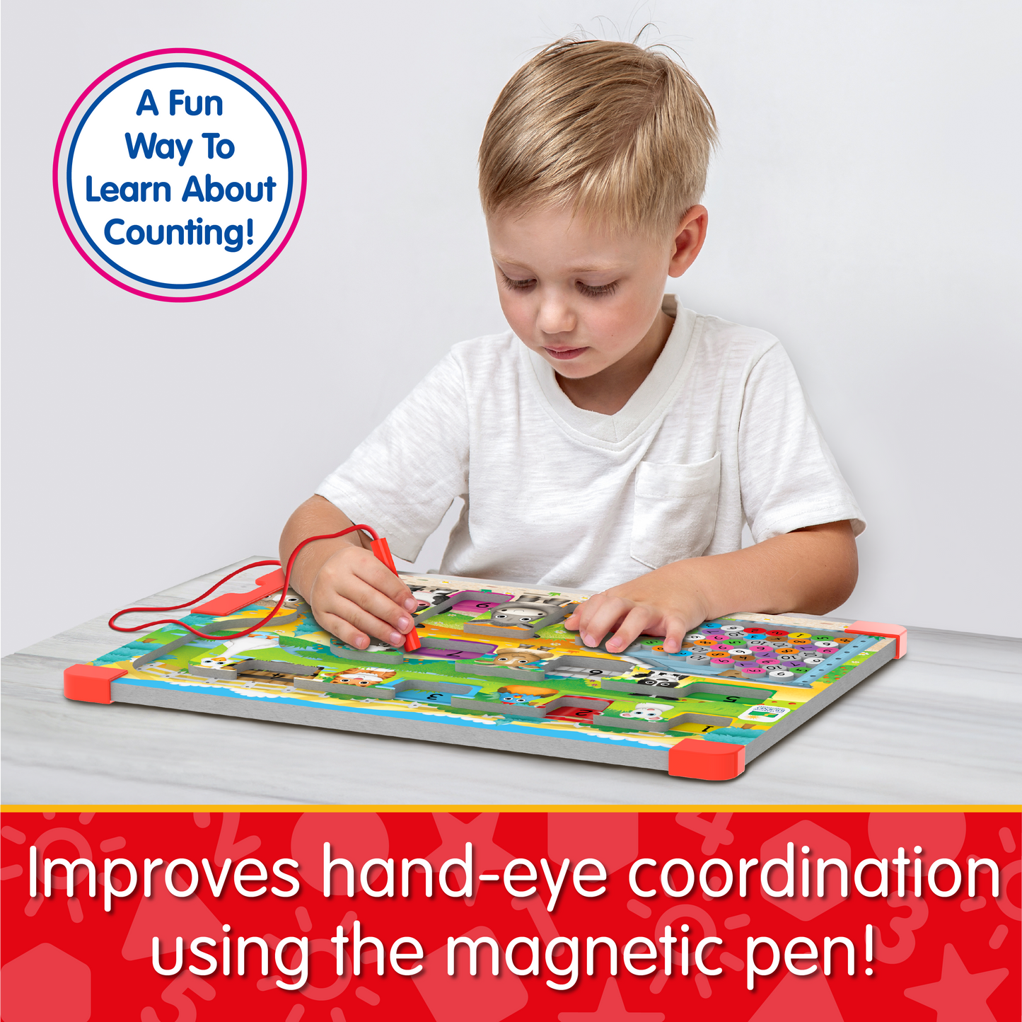 Sort & Learn Magnetic Puzzle -Counting (NEW)