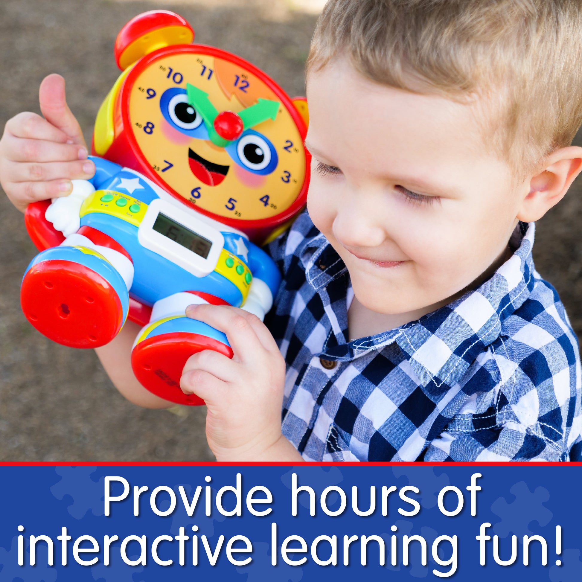Infographic about Super Telly that says, "Provide hours of interactive learning fun!"