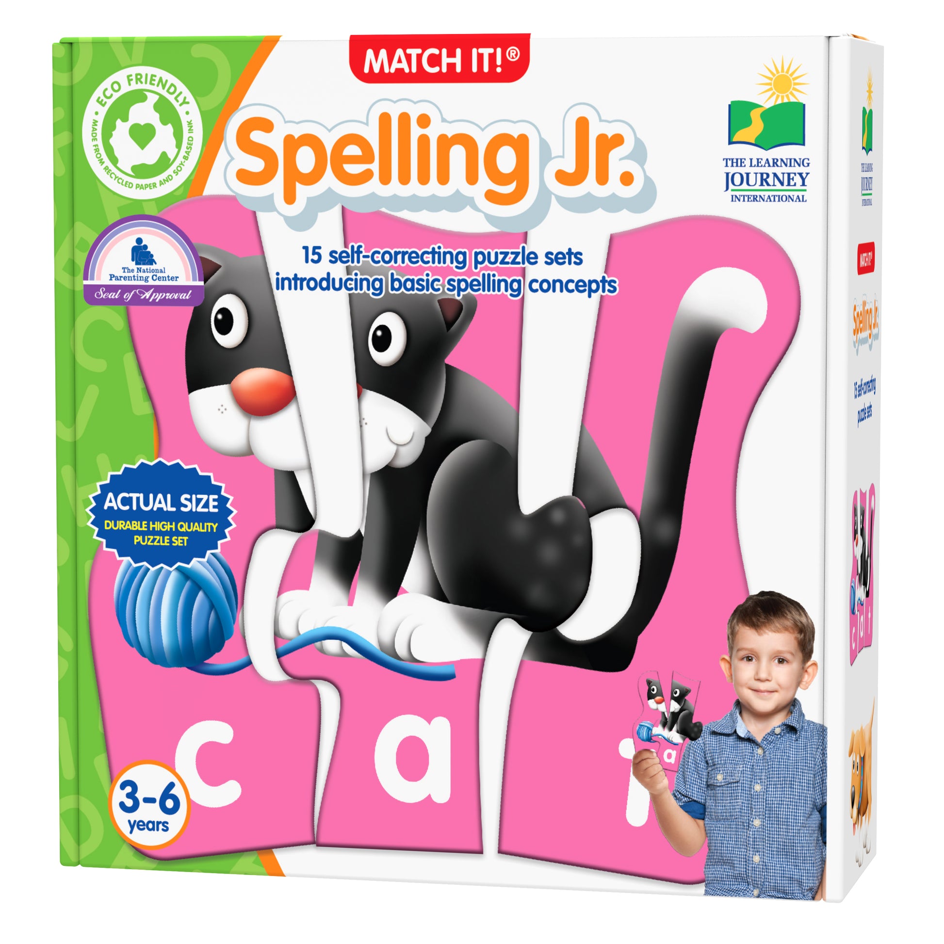 Match It - Spelling Jr packaging