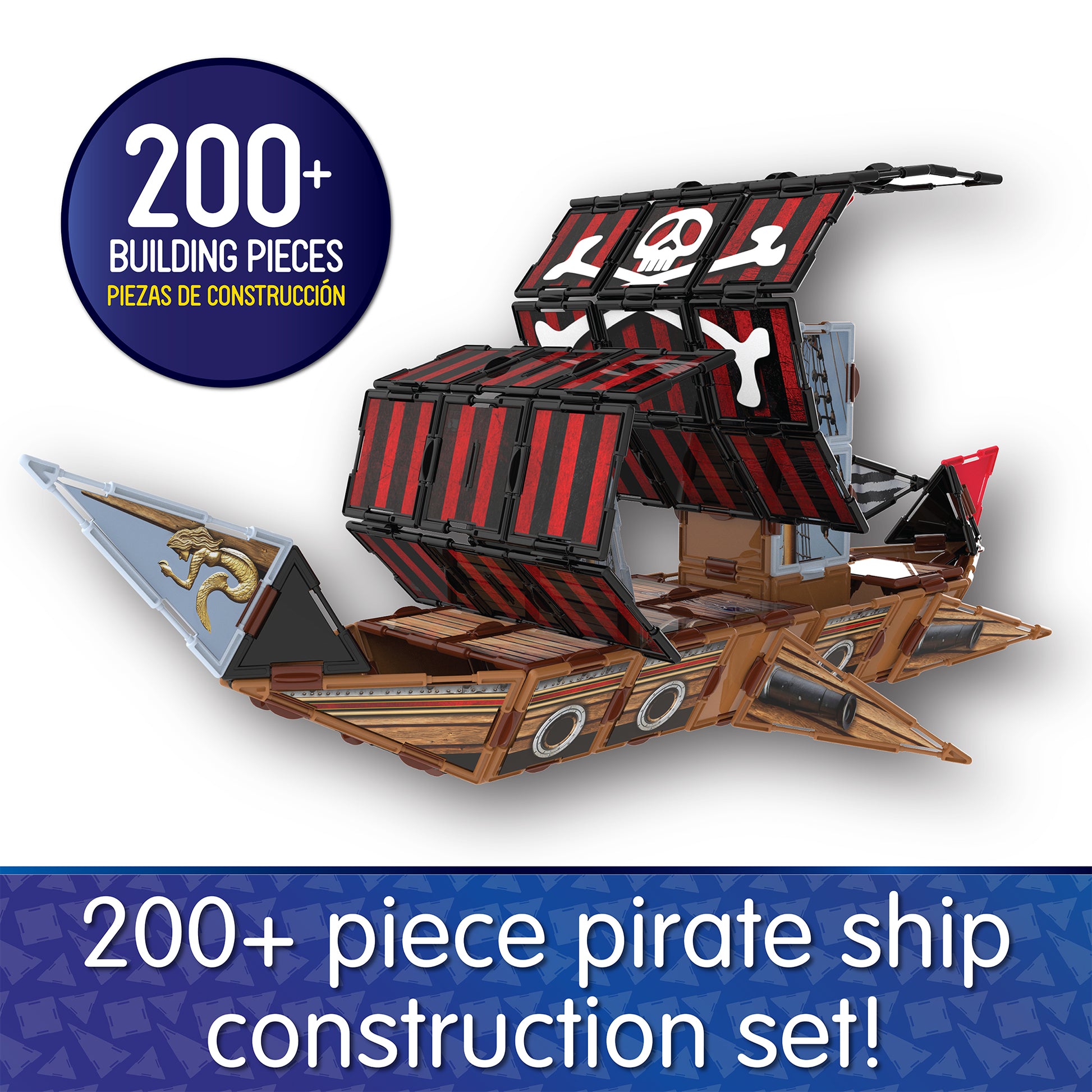 Infographic about Pirate Ship's features