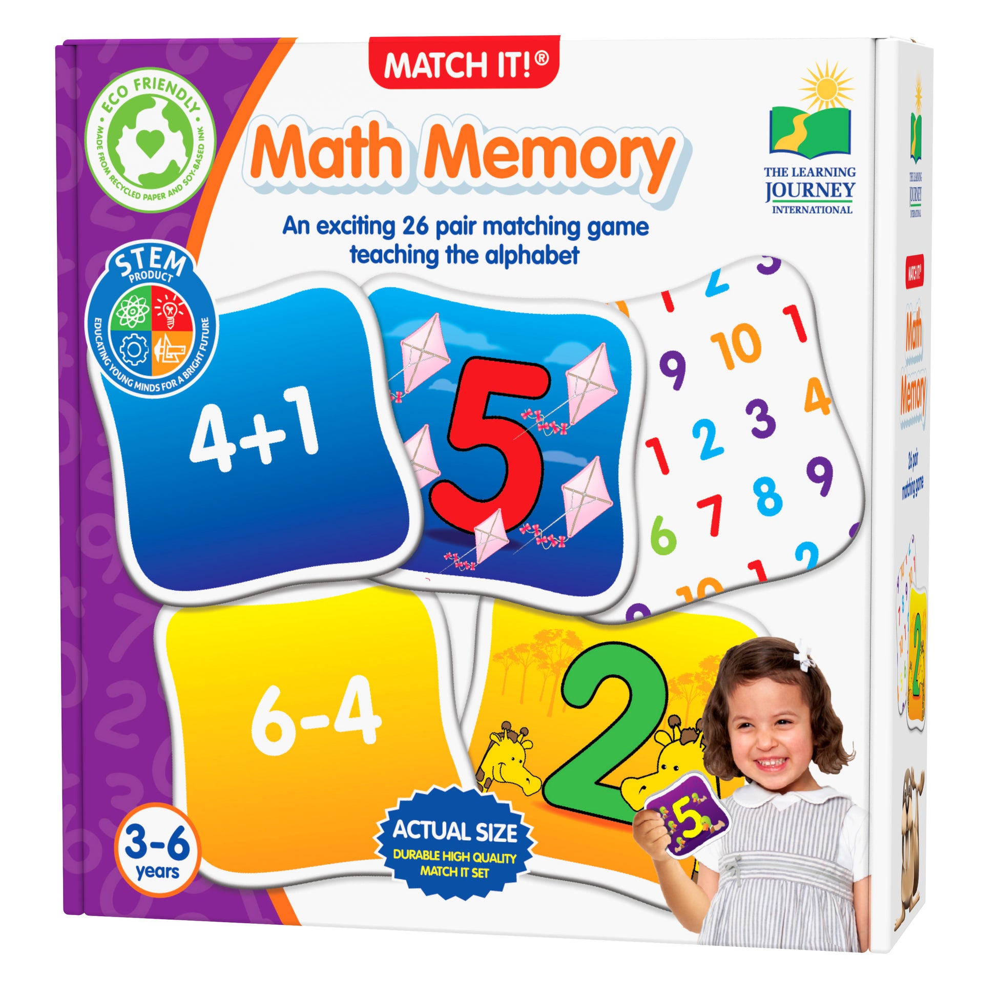 Match It - Math Memory packaging