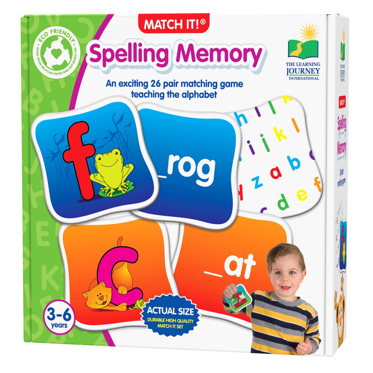 Match It - Spelling Memory packaging