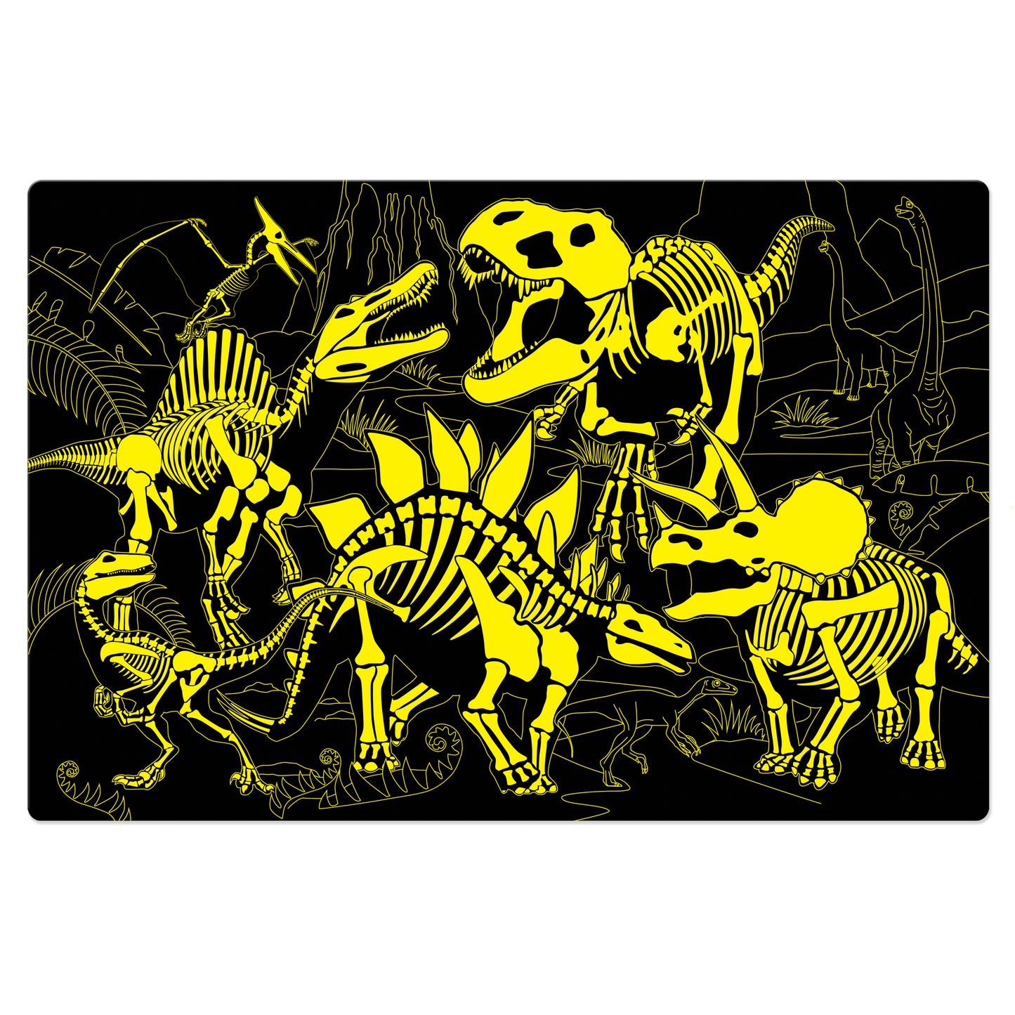 Puzzle Doubles! Glow in the Dark - Dino