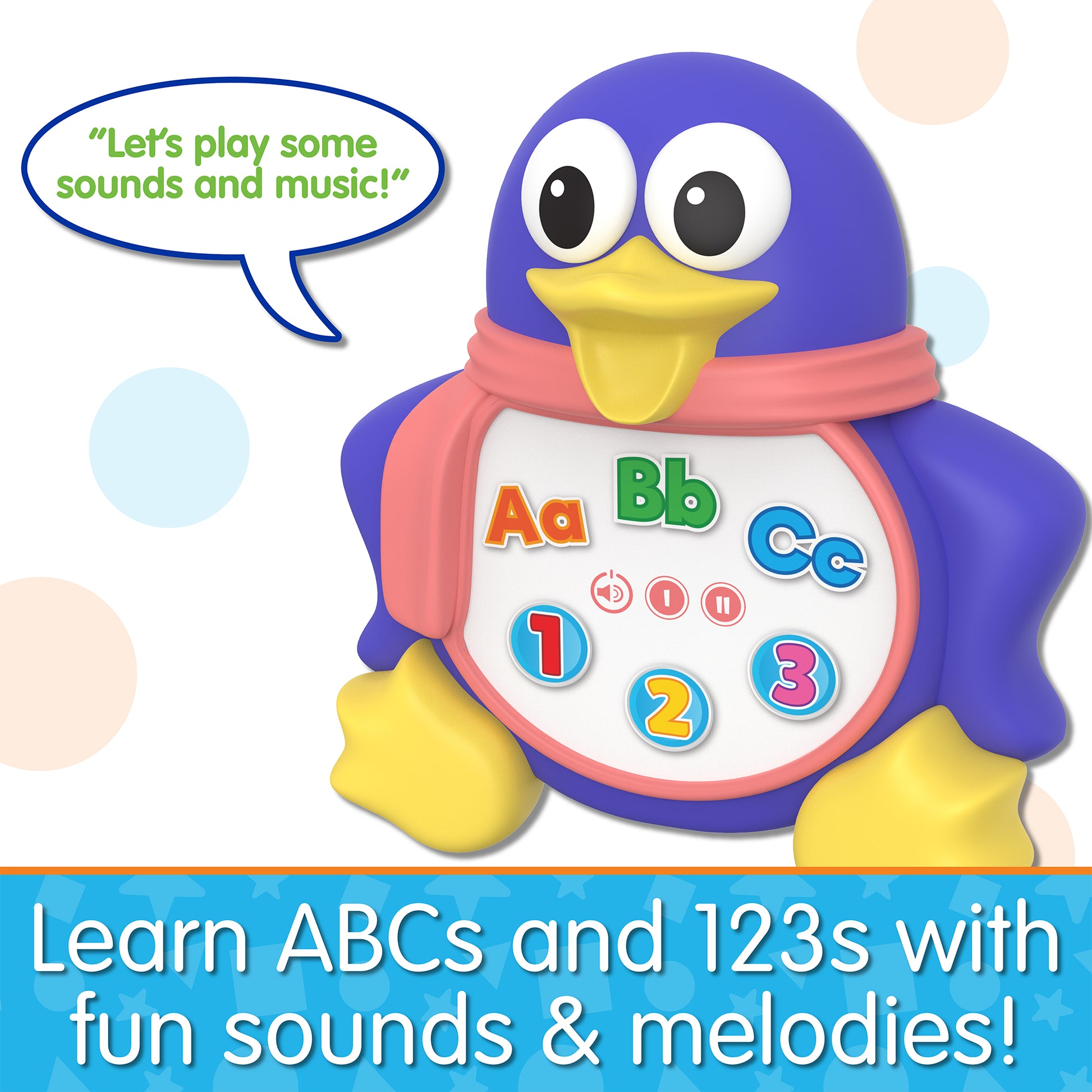 Infographic of ABC & 123 Penguin's features