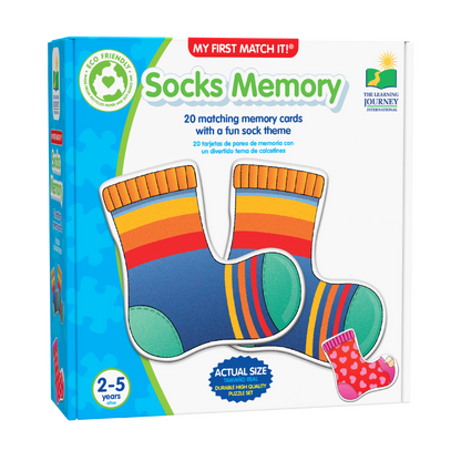 My First Memory Game - Sock Match (NEW)