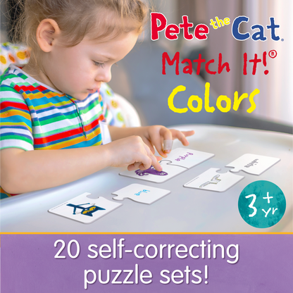 Pete the Cat - Match It! Tin - Colors  (NEW)