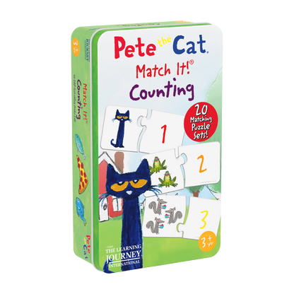 Pete the Cat - Match It! Tin - Counting  (NEW)
