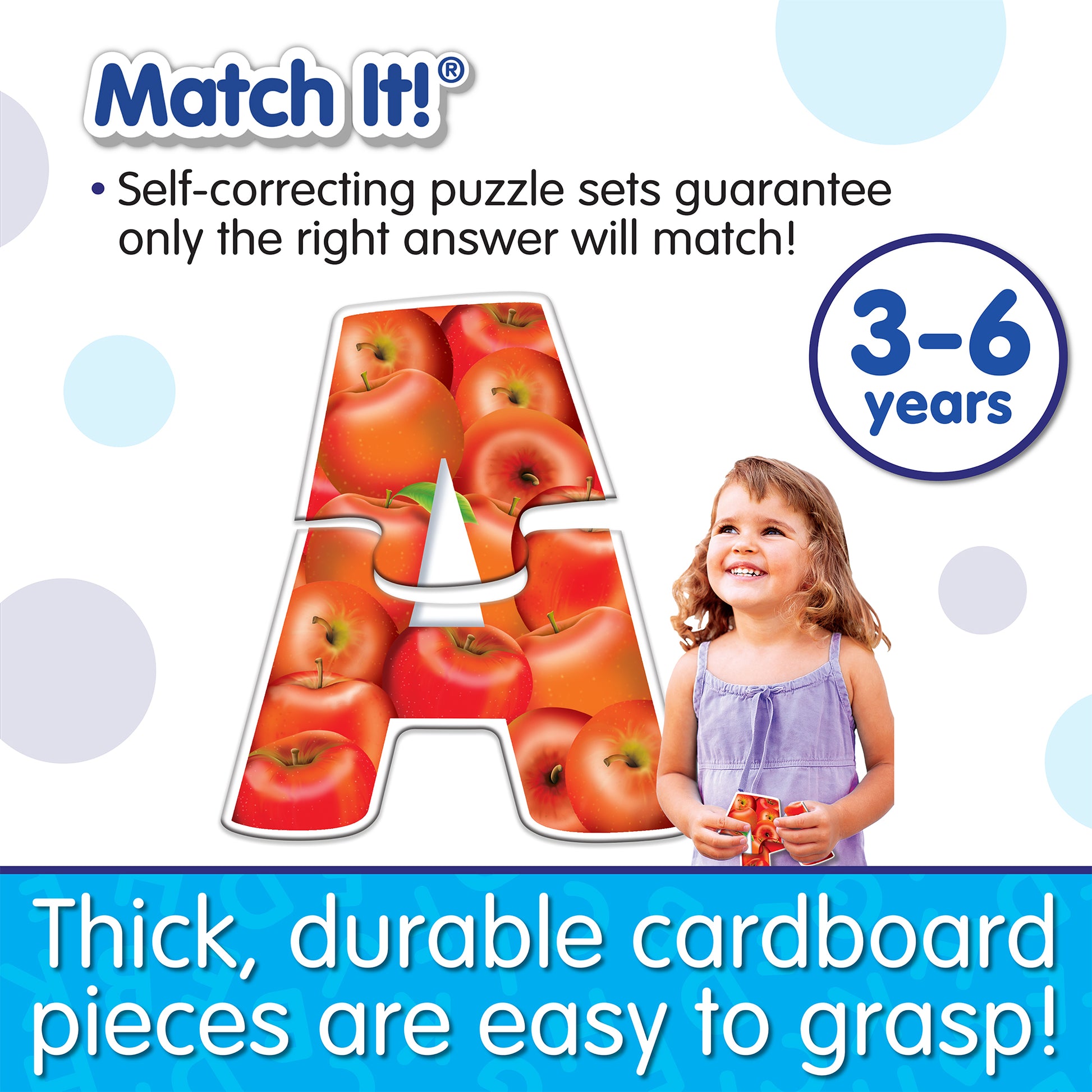 Infographic about Alphabet Match's features
