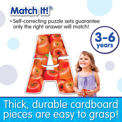 Infographic about Alphabet Match's features
