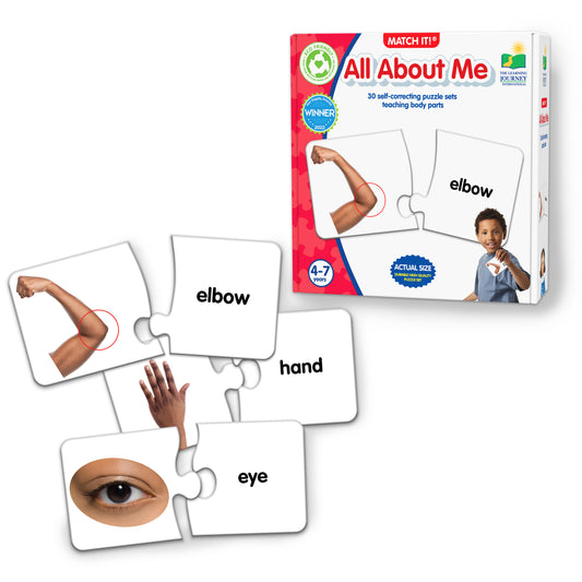 Match It - All About Me product and packaging