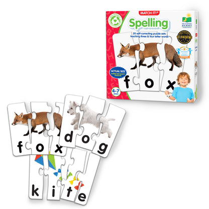 Match It - Spelling product and packaging