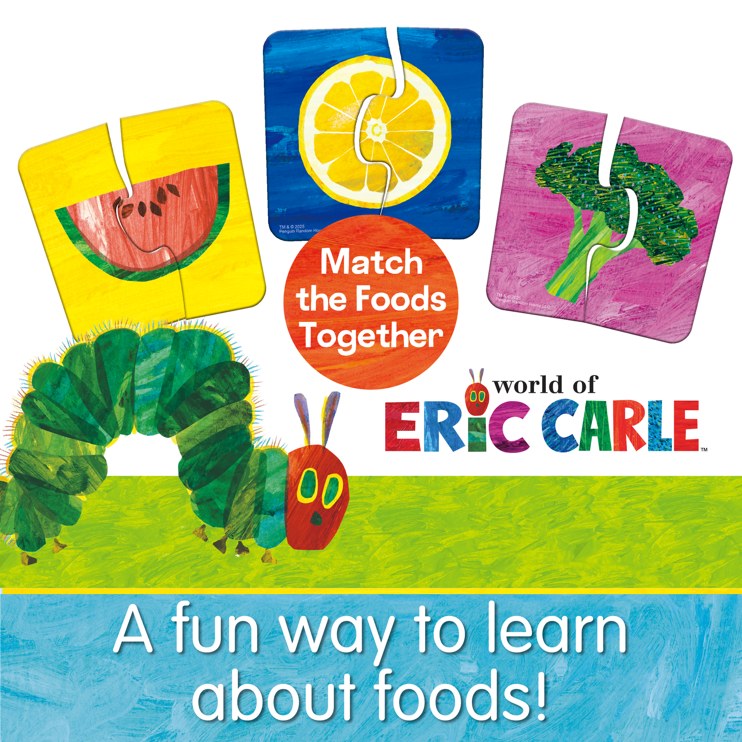 World of Eric Carle - My First Match It! Tin - Things I Eat (NEW)
