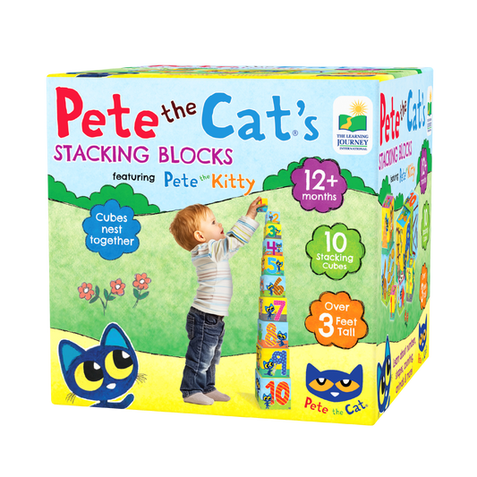 Pete the Cat’s Stacking Blocks featuring Pete The Kitty (NEW)