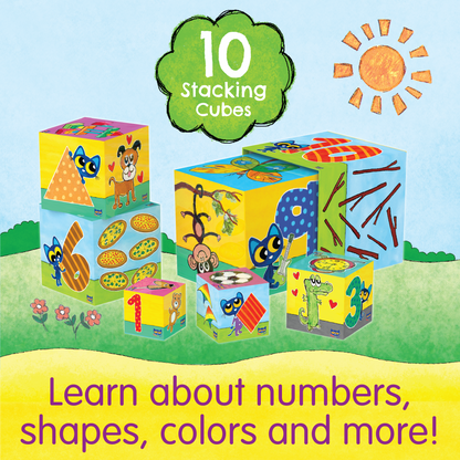 Pete the Cat’s Stacking Blocks featuring Pete The Kitty (NEW)