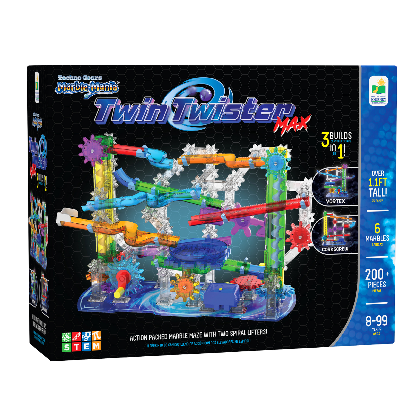 Techno Gears Marble Mania - TwinTwister Max (200+ pcs) (NEW)