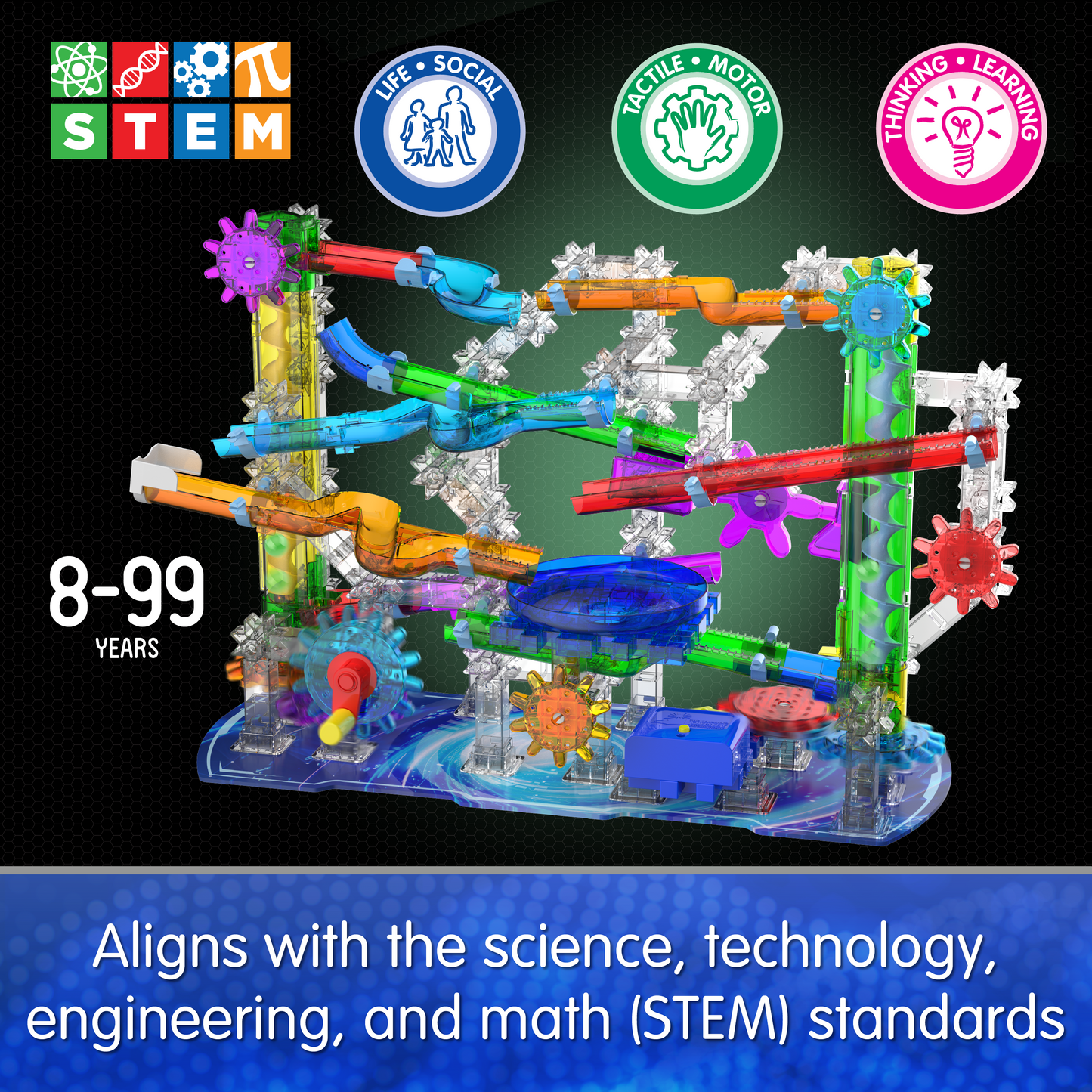 Techno Gears Marble Mania - TwinTwister Max (200+ pcs) (NEW)