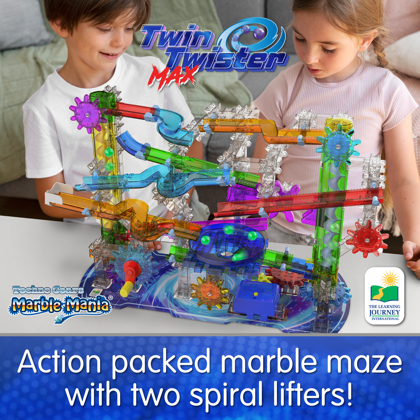 Techno Gears Marble Mania - TwinTwister Max (200+ pcs) (NEW)