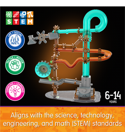 Techno Gears Marble Mania - Catapult Launch (80+ pcs) (NEW)