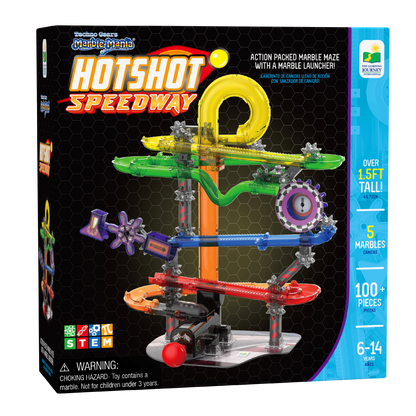 Techno Gears Marble Mania - HotShot Speedway (100+ pcs) (NEW)