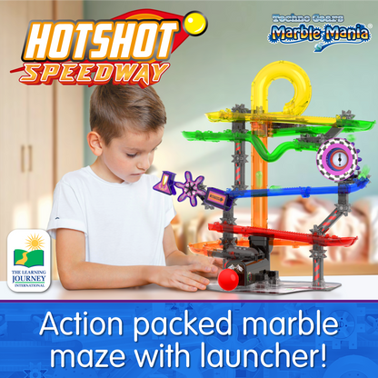 Techno Gears Marble Mania - HotShot Speedway (100+ pcs) (NEW)