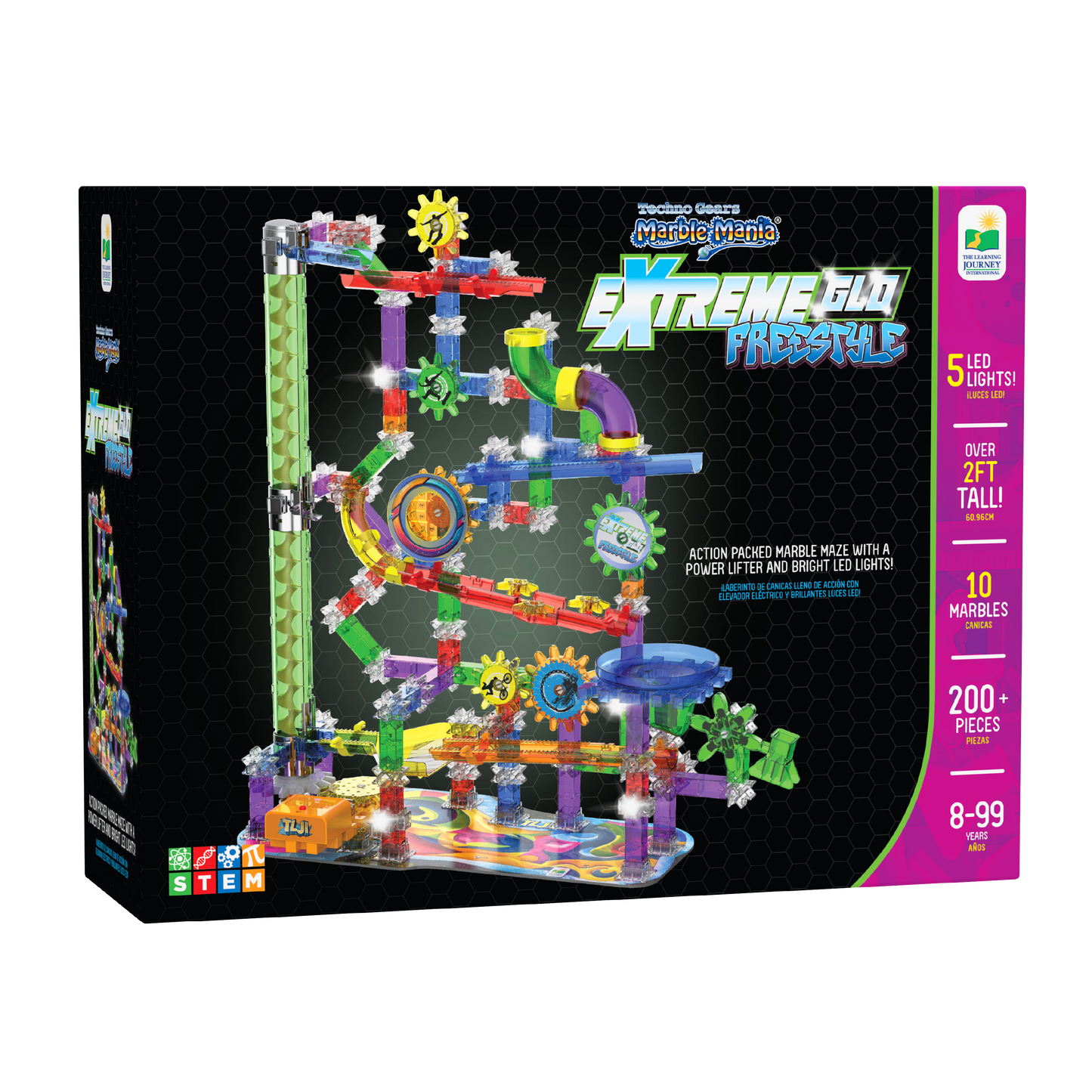 Techno Gears Marble Mania - Extreme Glo Freestyle (200+ pcs) (NEW)