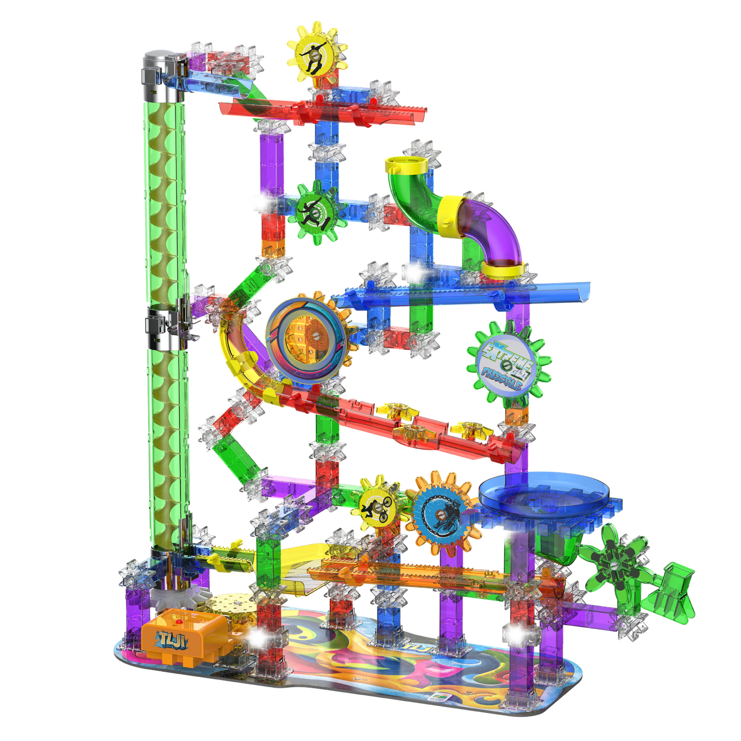 Techno Gears Marble Mania - Extreme Glo Freestyle (200+ pcs) (NEW)