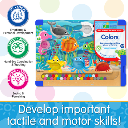 Sort & Learn Magnetic Puzzle  - Colors (NEW)