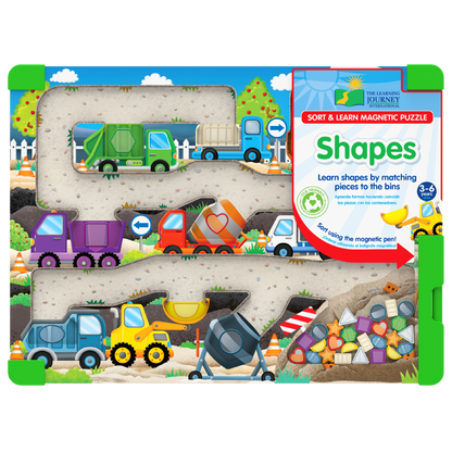Sort & Learn Magnetic Puzzle - Shapes (NEW)