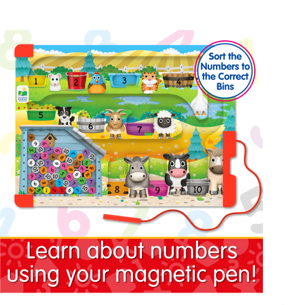 Sort & Learn Magnetic Puzzle  -Counting (NEW)