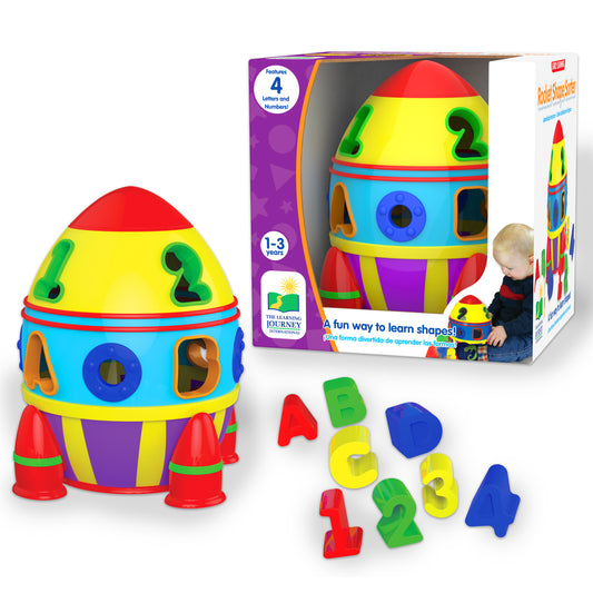 Rocket Shape Sorter product and package