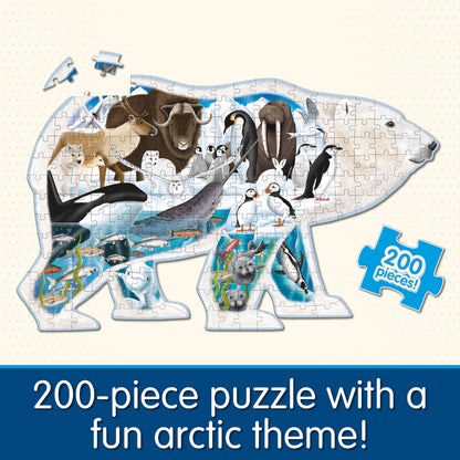 Infographic about Wildlife World Arctic Puzzle