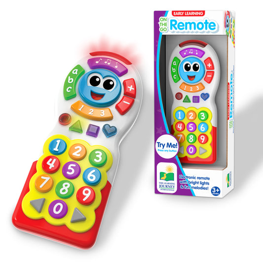 On The Go Remote product and packaging